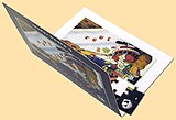 A Christmas puzzle-picture postcard